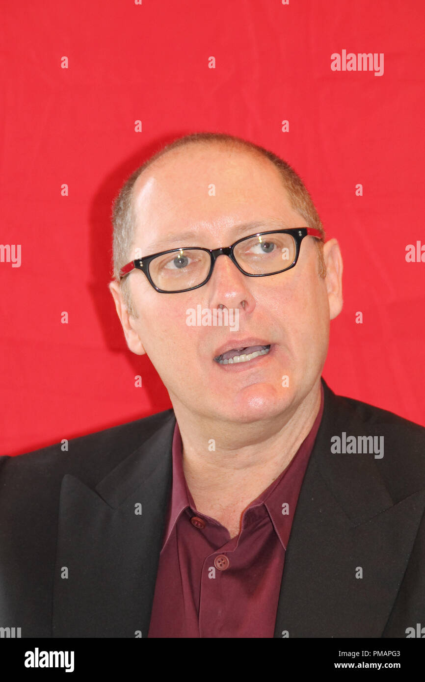 James Spader "La liste noire" plat Session de portrait, le 27 juillet 2013. La reproduction par les tabloïds américains est absolument interdit. Référence #  32057 Fichier 010CCR pour un usage éditorial uniquement - Tous droits réservés Banque D'Images