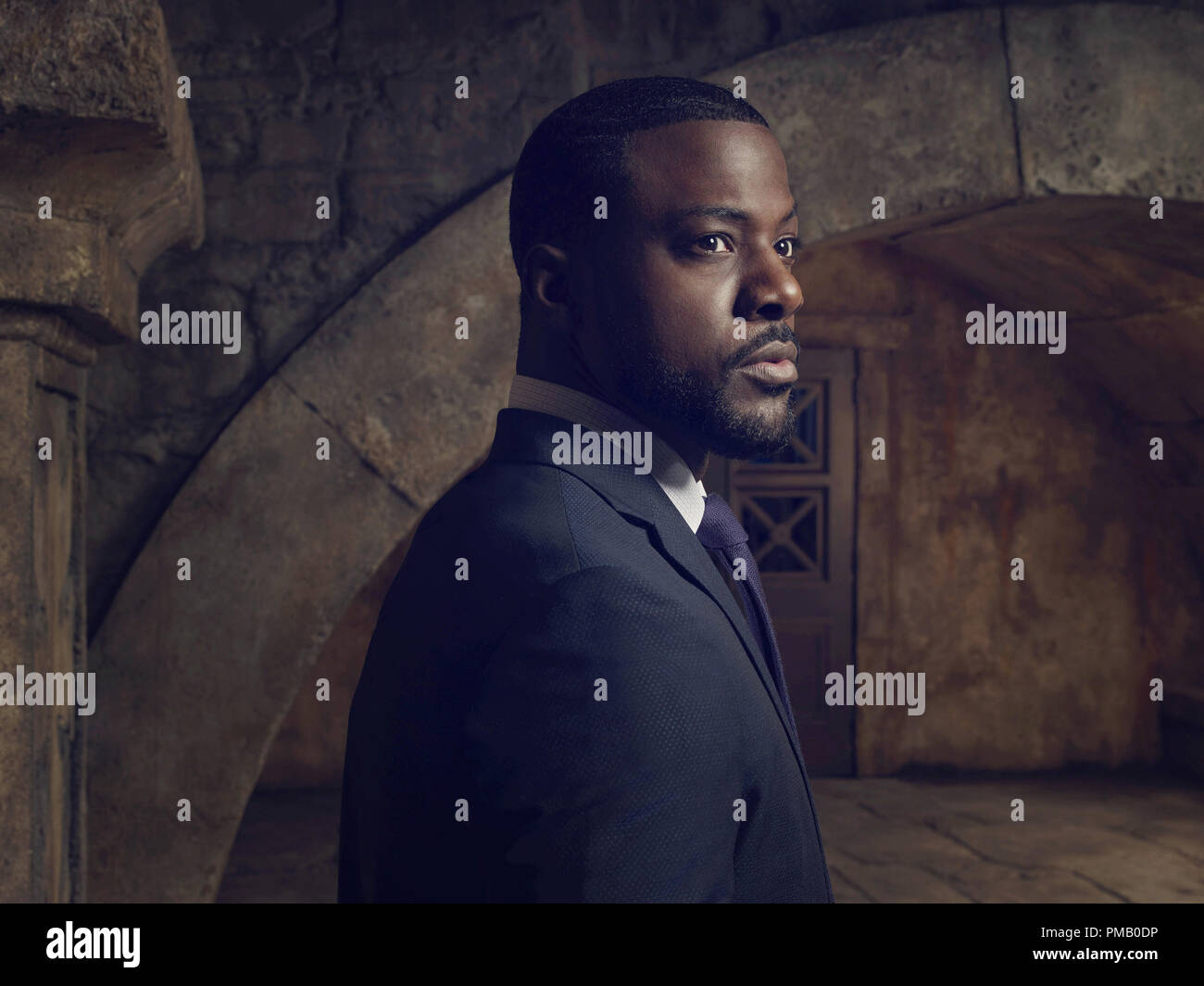 SLEEPY HOLLOW : Lance Gross comme Agent Reynolds. SLEEPY HOLLOW Trois premières saison sur FOX. ©2014 Fox Broadcasting Co. CR : Michael Lavine/FOX Banque D'Images
