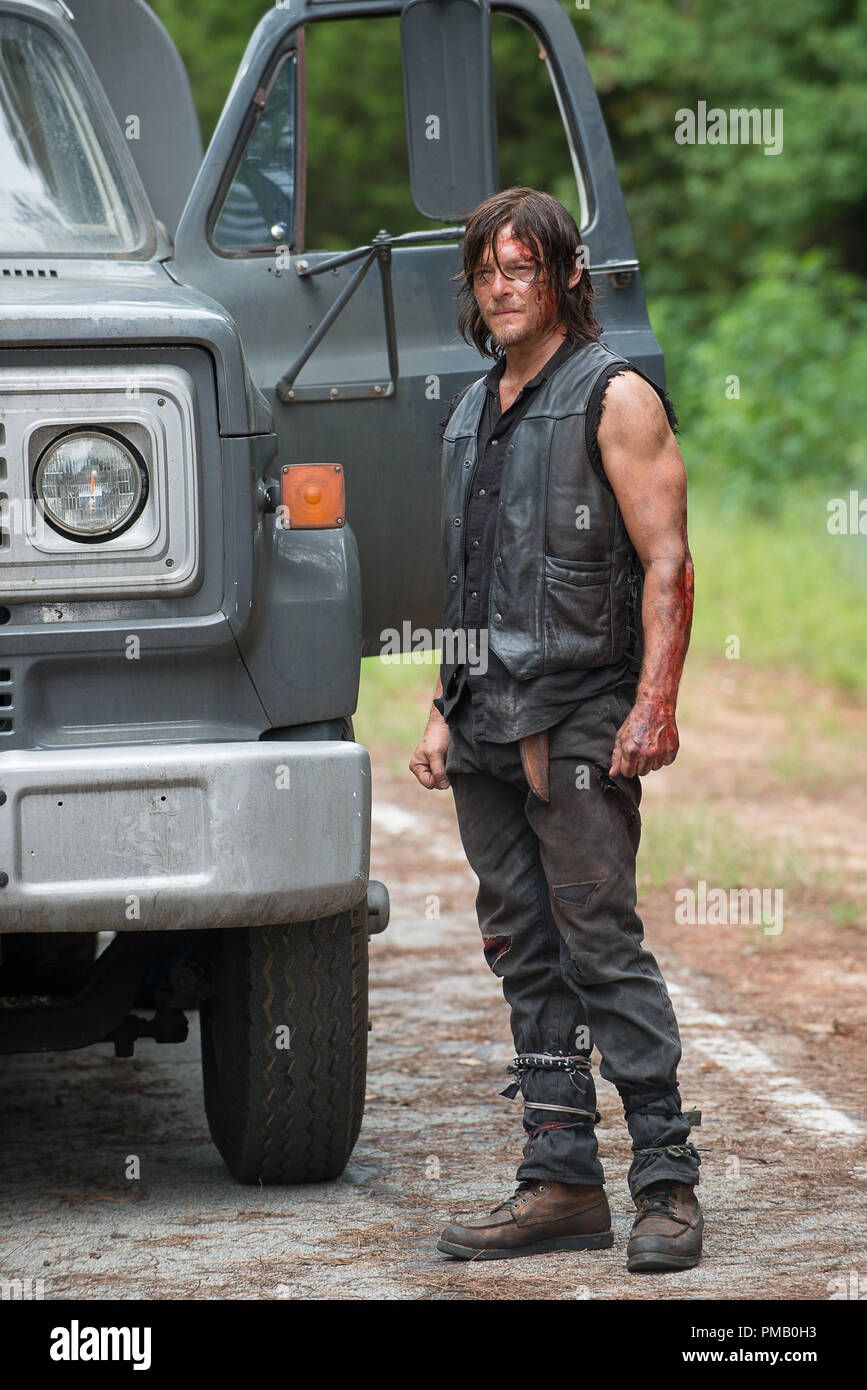 André Vigneau Norman que Daryl Dixon - The Walking Dead Saison 6, épisode 9  - Crédit photo : La page des gènes/AMC Photo Stock - Alamy