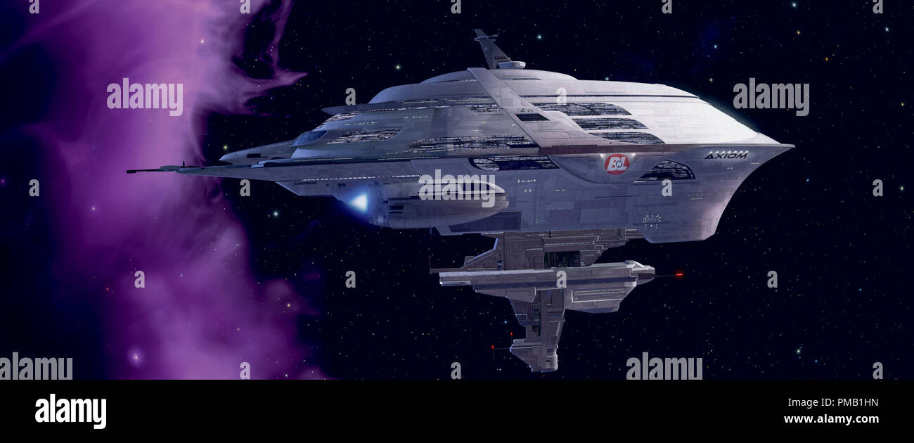 Scène toujours 'WALL-E' (2008) Banque D'Images