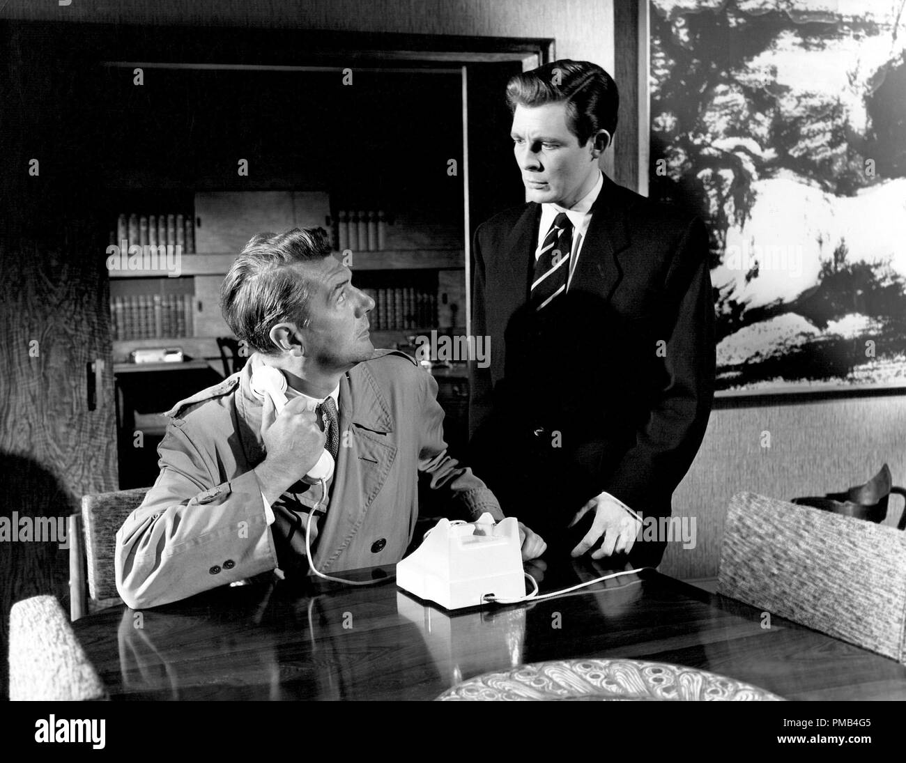 Michael Redgrave, "Temps sans pitié" (1957) Photos Angleterre Astor de référence de dossier 33371 155THA Banque D'Images