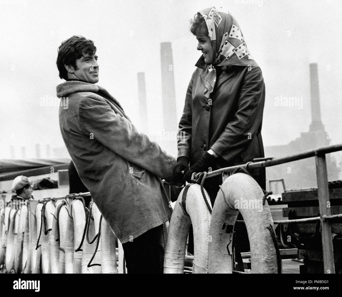 Alan Bates, Lynn Redgrave, 'Georgy Girl' 1966 Columbia Pictures référence du fichier 33536 544THA Banque D'Images