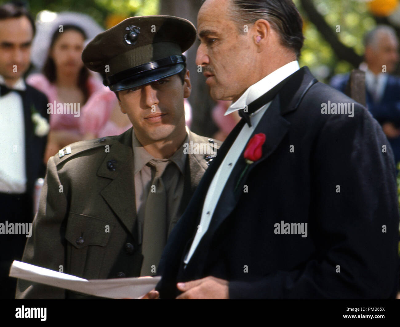 The godfather marlon brando pacino Banque de photographies et d’images