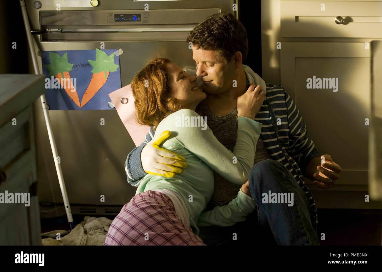 Allyson (Sarah Drew) et Sean (Sean Astin) raviver leur romance dans le chaos en mamans' Night Out, la nouvelle comédie familiale de Sony affirmer et Provident Films Banque D'Images