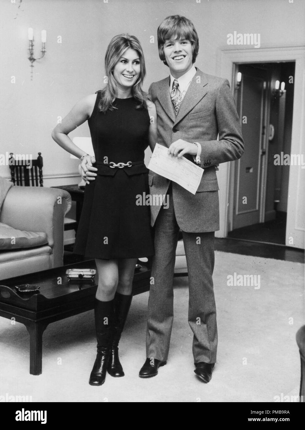 Peter Noone et Mireille Strasser,Référence de dossier 32557 1968 941THA