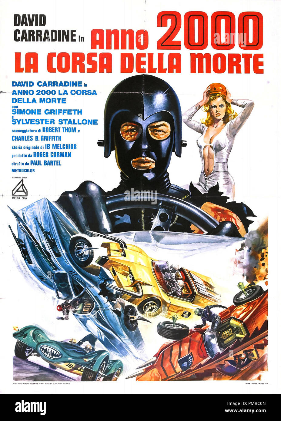 Death Race 2000 (1975) New World Pictures l'affiche de la référence du fichier #  32914 457 THA Banque D'Images