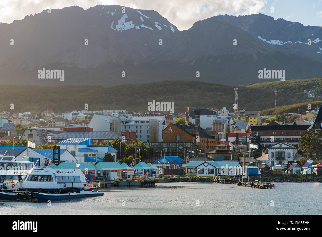 Ushuaia, Argentine. Banque D'Images