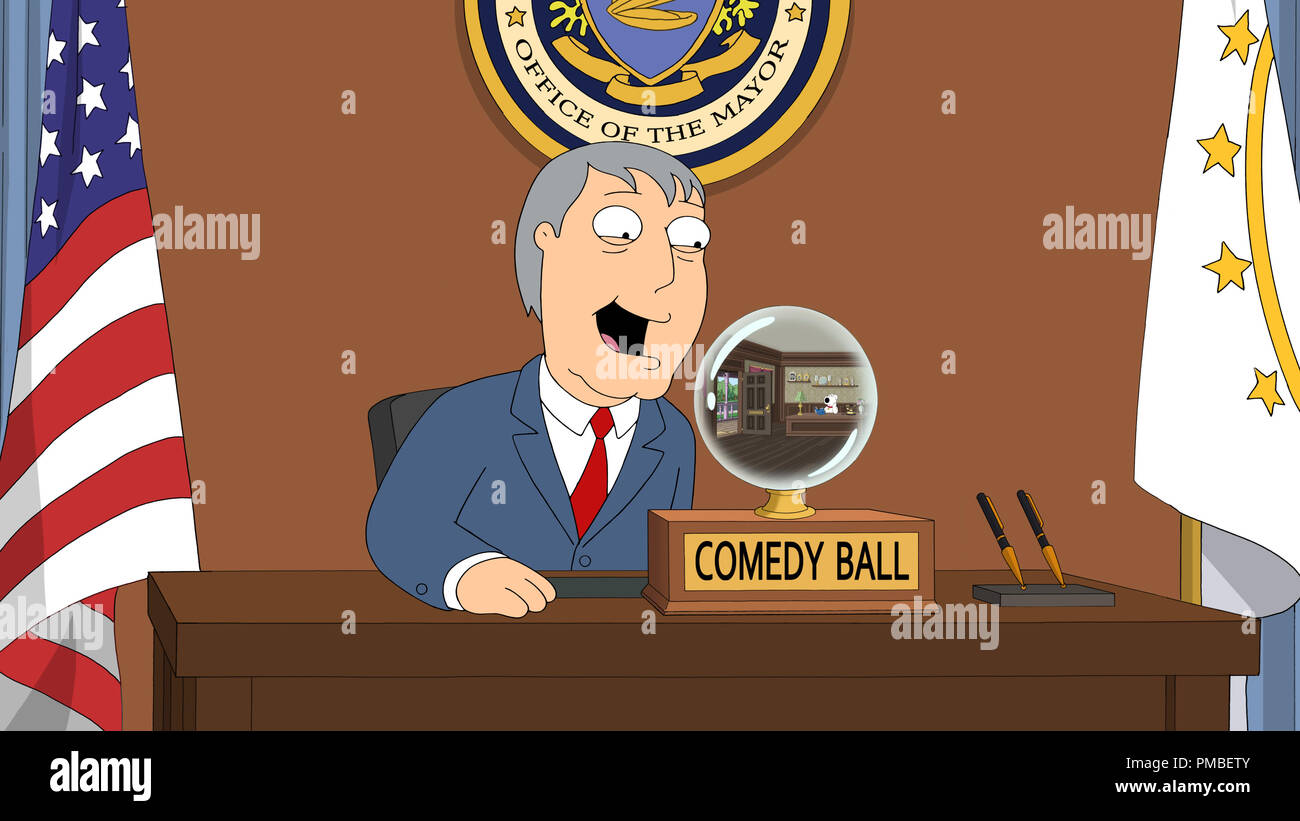 Adam West, 'Family Guy' saison 14 (2017) Fox Broadcasting Co. Banque D'Images