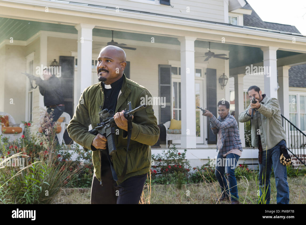 Seth Gilliam, 'The Walking Dead' Saison 7 (2016-2017) AMC Banque D'Images