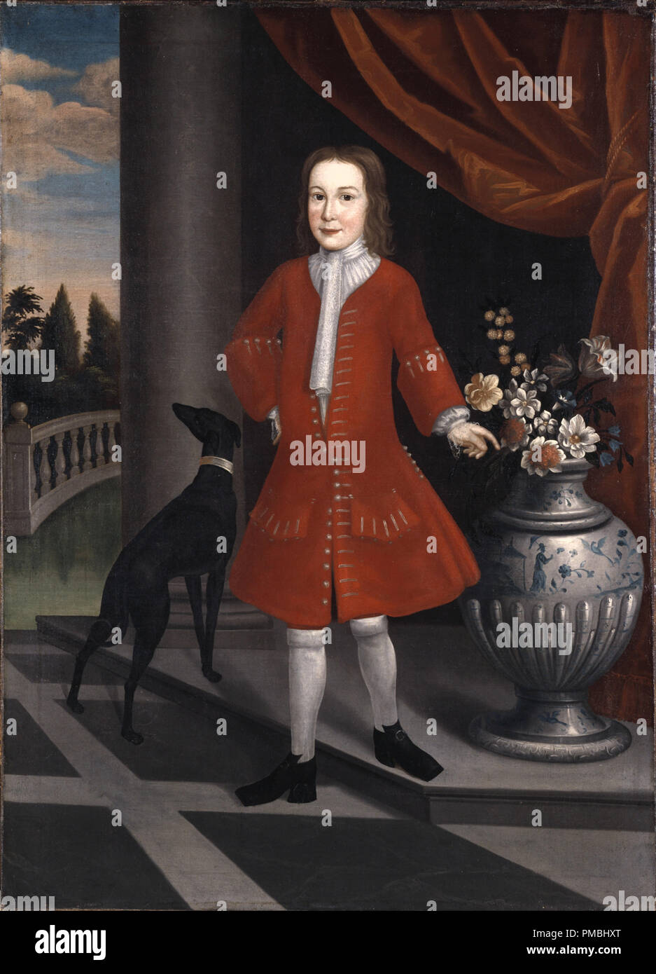 Pierre Van Cortlandt. Date/Période : Ca. 1731. La peinture. Huile sur toile. Auteur : Inconnu. Banque D'Images
