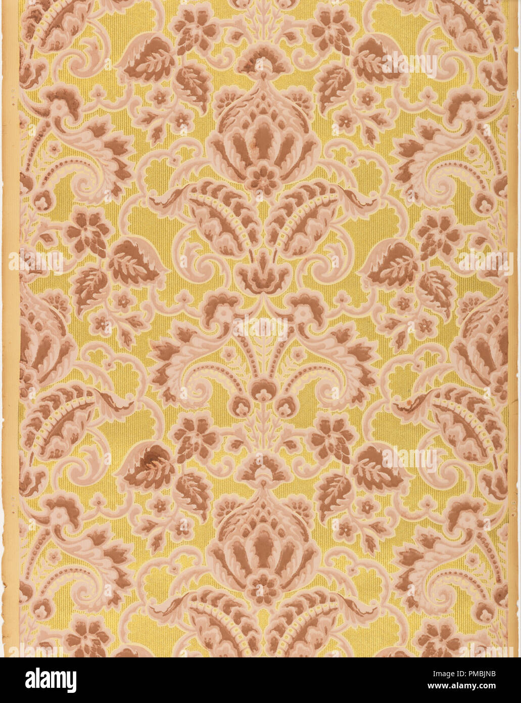 Paroi latérale. Date/période : 1880-1890. Paroi latérale. La machine-imprimée sur papier. Auteur : Inconnu. Banque D'Images