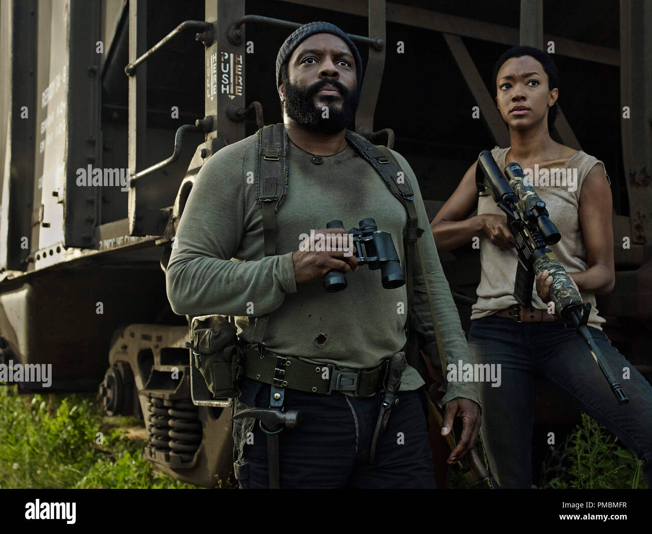 Sonequa Martin-Green Coleman, Tchad, 'The Walking Dead', Saison 5 Banque D'Images