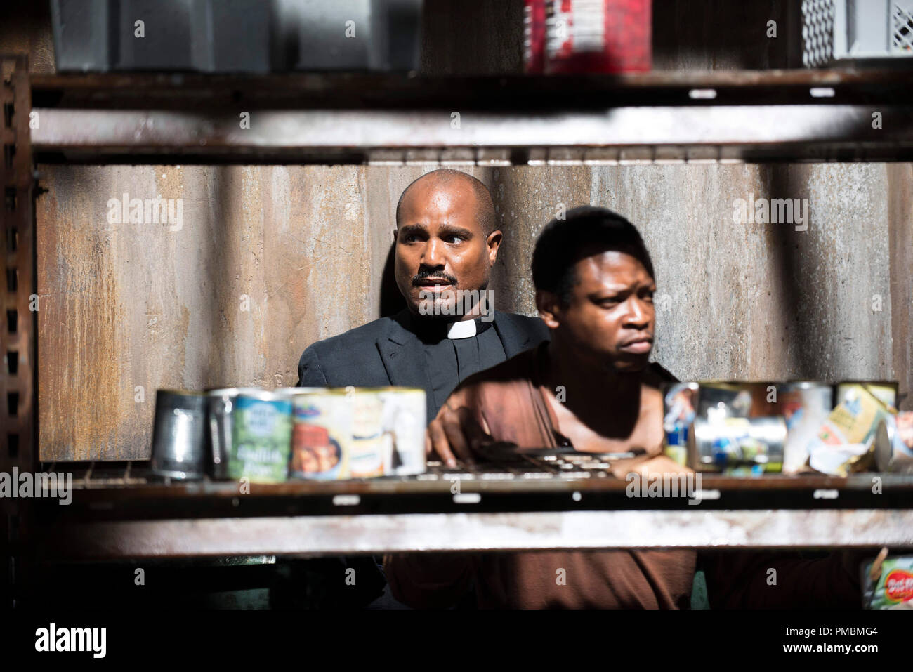 Seth Gilliam, Sonequa Martin-Green, 'The Walking Dead', Saison 5 Banque D'Images
