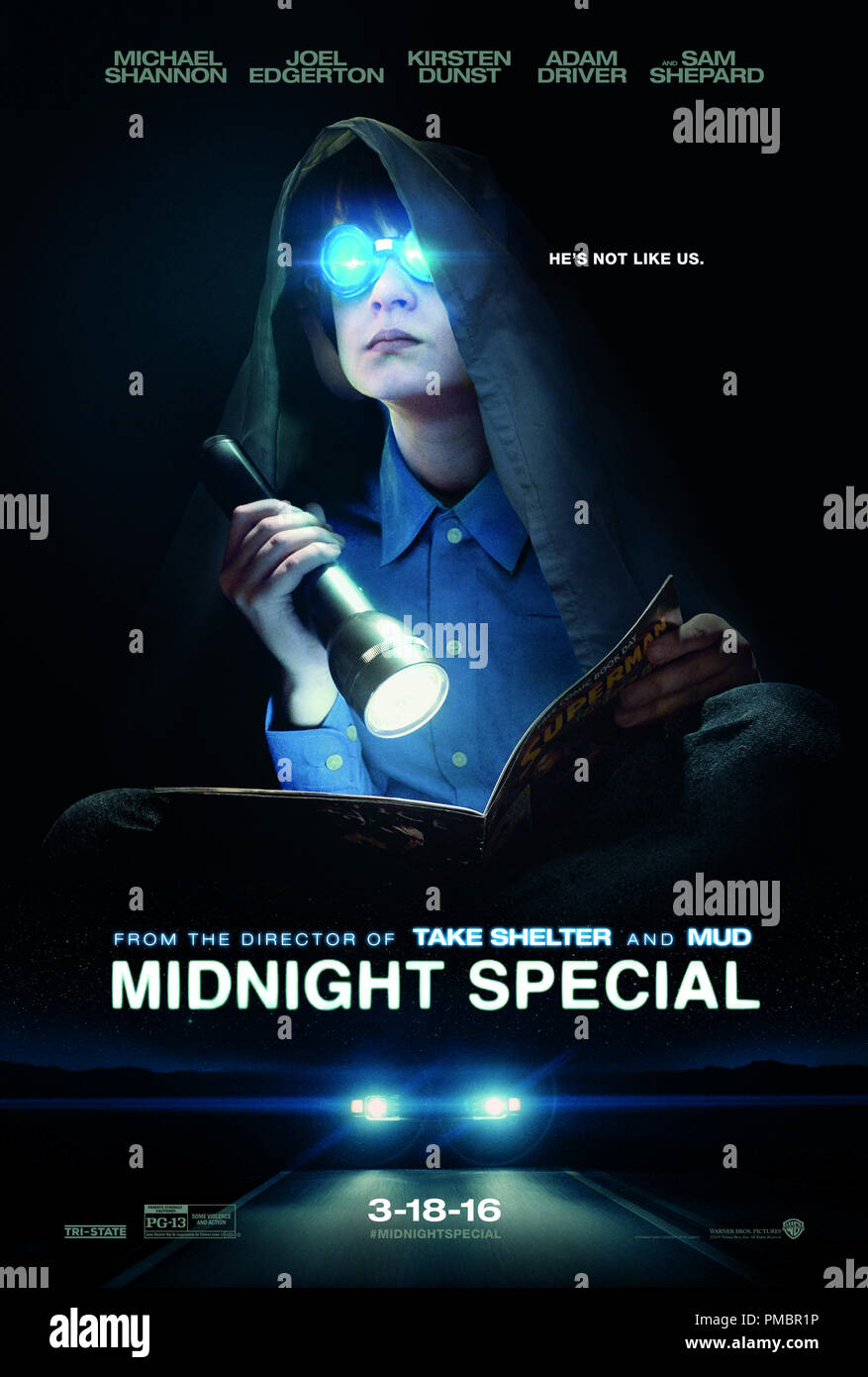 'Midnight', une présentation spéciale de Warner Bros Pictures en association avec Faliro House Productions, sorti par Warner Bros Pictures. Poster Banque D'Images
