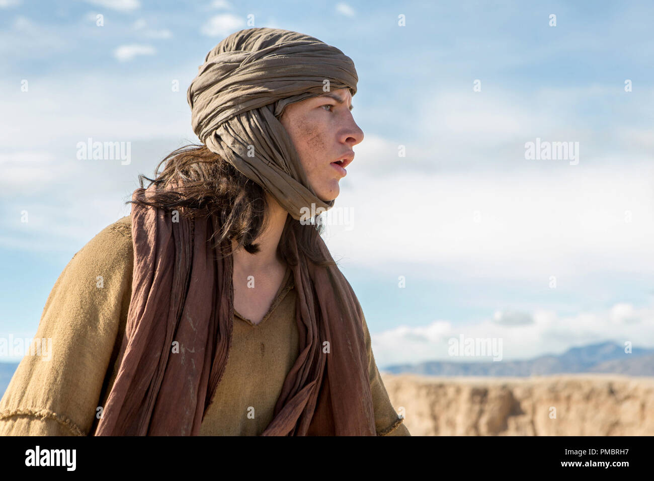 Tye Sheridan stars comme 'Son' dans l'imaginaire de Jésus chapitre quarante jours de jeûne et prière, DERNIERS JOURS DANS LE DÉSERT, un large Green Images de presse. Credit : Gilles Mingasson / Large Green Images Banque D'Images