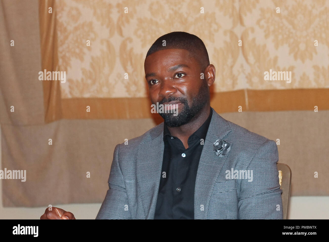 David Oyelowo à 'Reine de Katwe' conférence de presse tenue le 19 septembre 2016 à Beverly Hills, Californie. Pas de ventes aux Etats-Unis pour 30 jours, de l'origination. Référence #  33105 Fichier 004CCR pour un usage éditorial uniquement - Tous droits réservés Banque D'Images