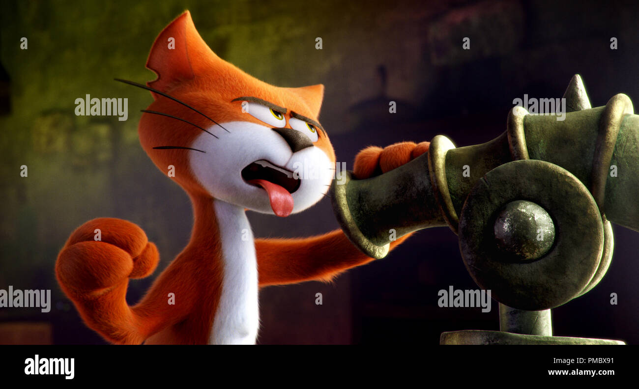 Azrael Le Chat Dans La Region De Columbia Pictures Et Sony Pictures Animation S Schtroumpfs Le Village Perdu 17 Photo Stock Alamy