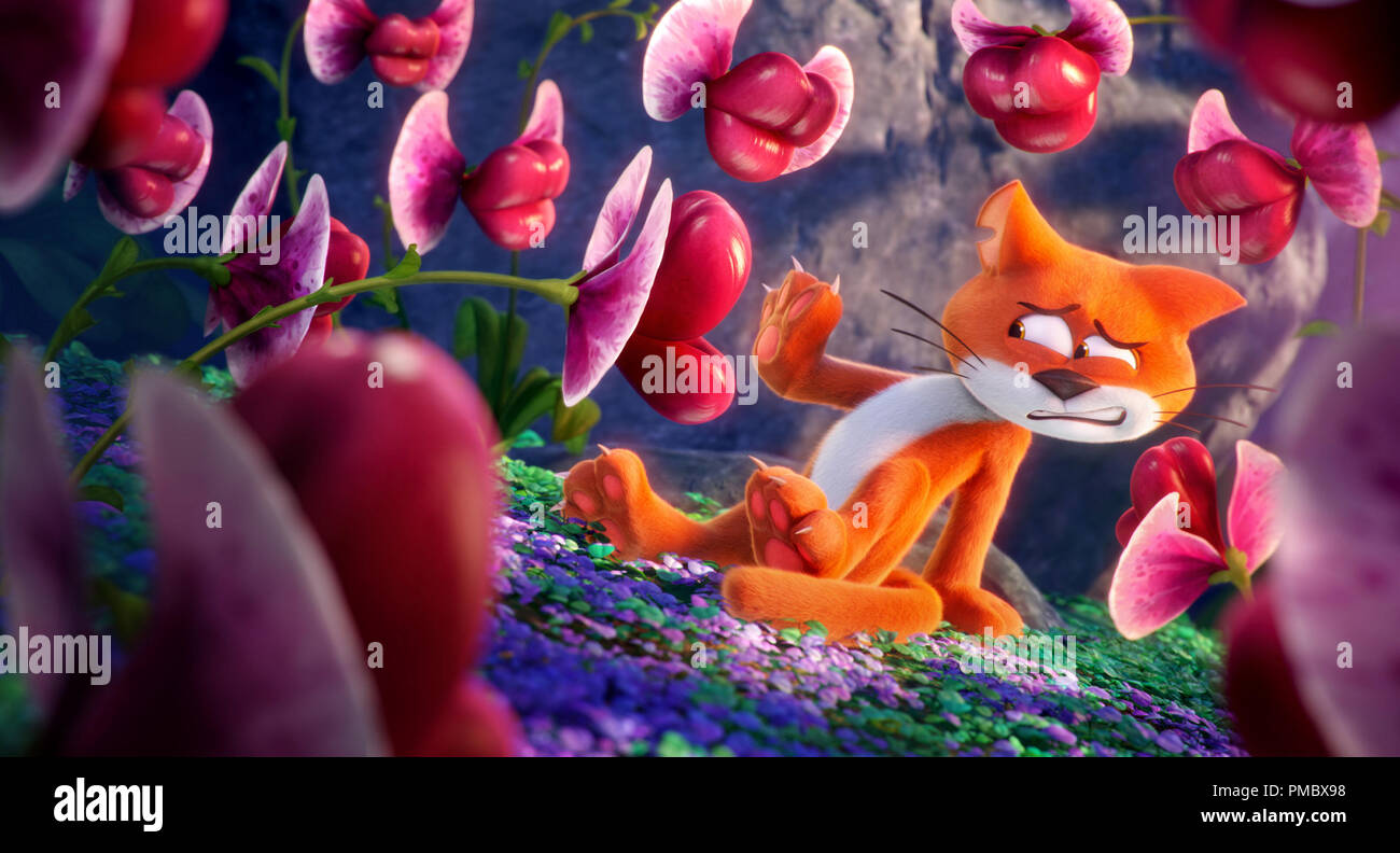 Azrael Le Chat Dans La Region De Columbia Pictures Et Sony Pictures Animation S Schtroumpfs Le Village Perdu 17 Photo Stock Alamy