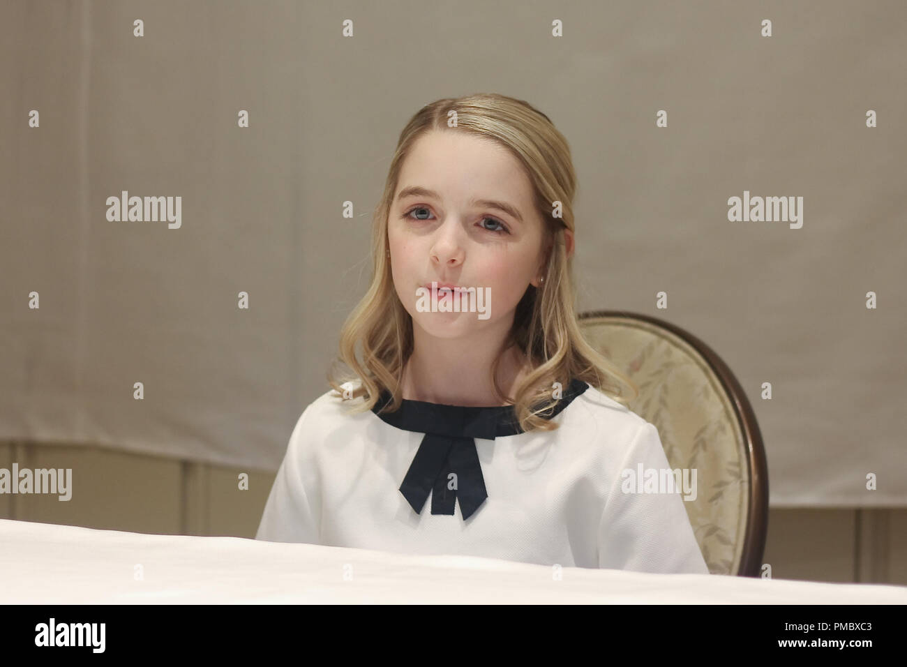 Grace Mckenna à Doué' conférence de presse tenue le 31 mars 2017 au Four Seasons Hotel de Beverly Hills, en Californie. Pas de tabloïds. Pas de ventes aux Etats-Unis pour 30 jours, de l'origination. Référence #  33282 Fichier 003CCR pour un usage éditorial uniquement - Tous droits réservés Banque D'Images