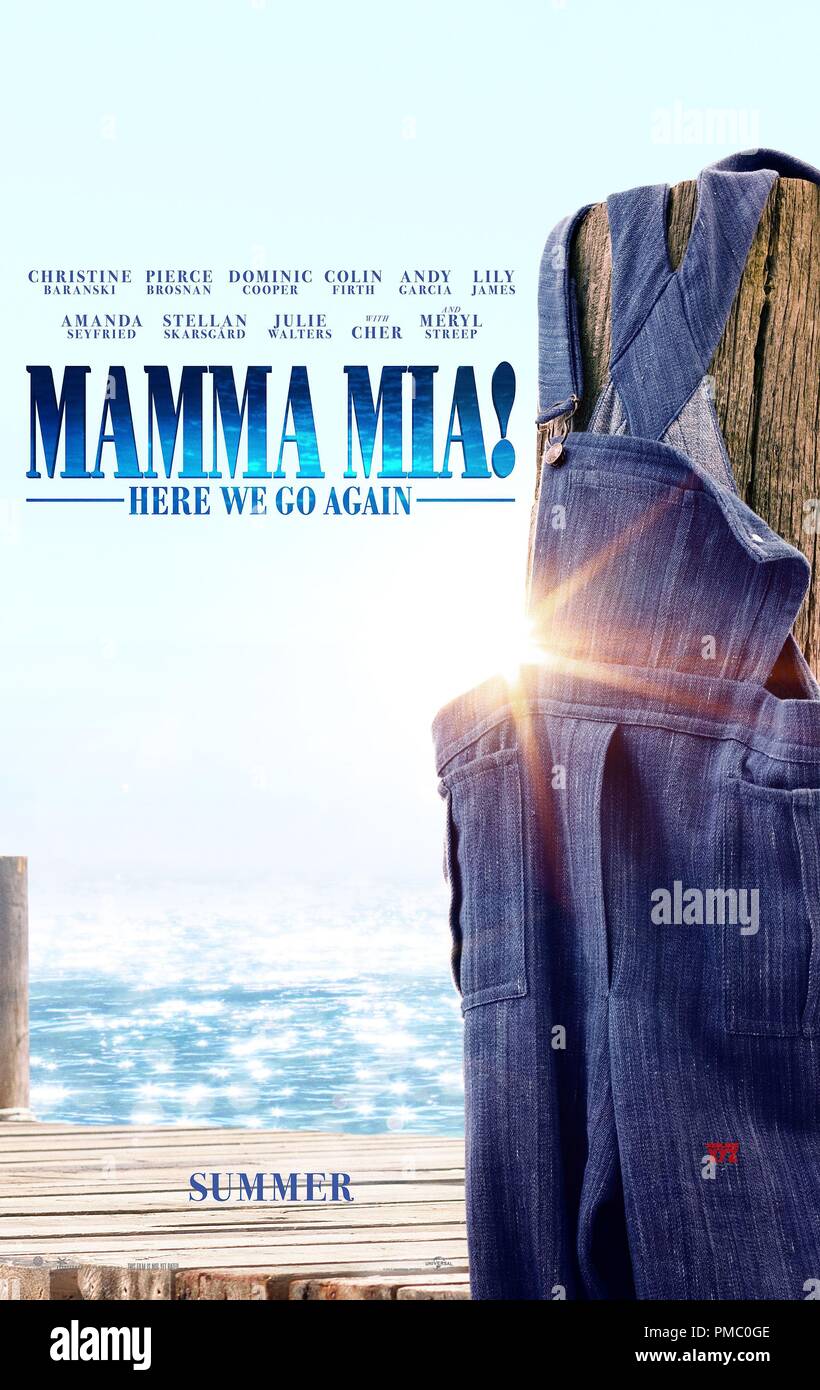 'Mamma Mia ! Here We Go Again' (2018) Universal Studios Banque D'Images