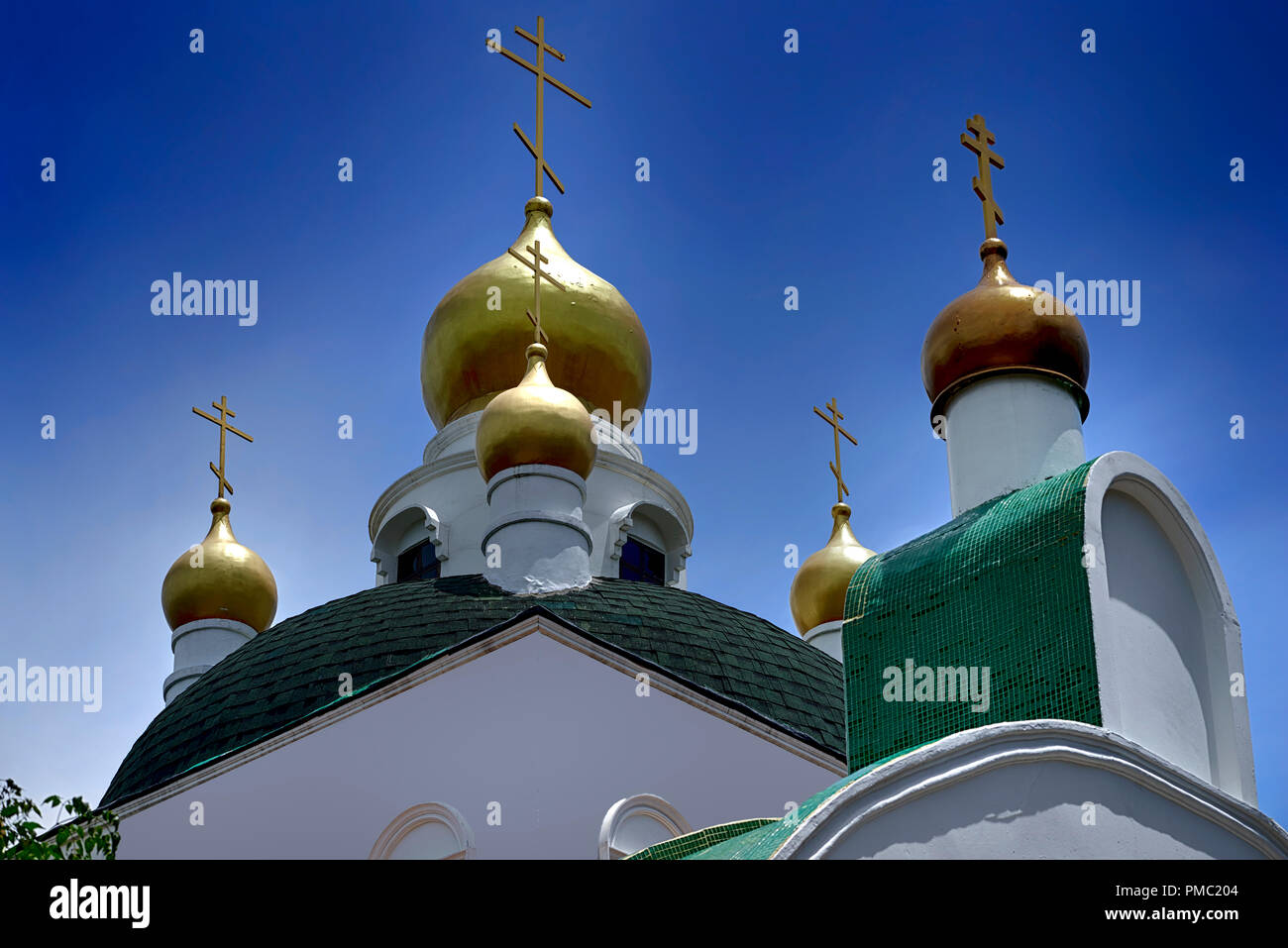Église orthodoxe russe Pattaya Thaïlande Asie du Sud-est Banque D'Images