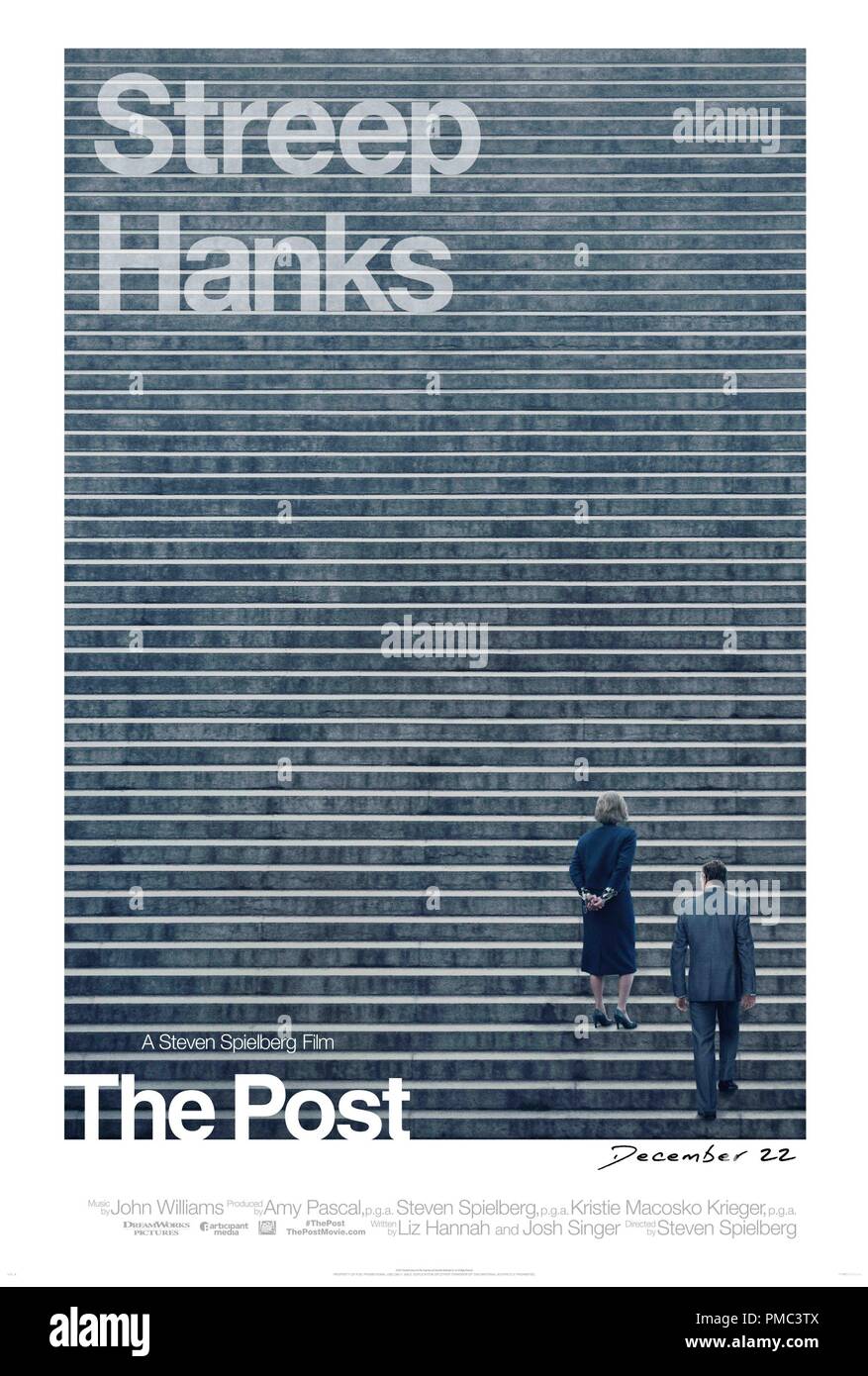 L 'Post' (2017) affiche de la Twentieth Century Fox Banque D'Images