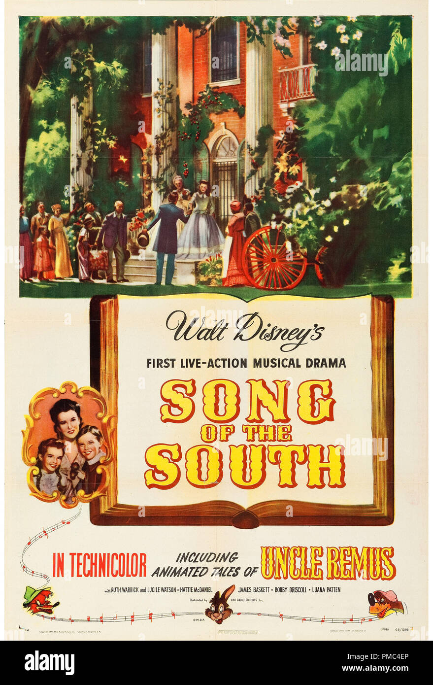 L'Art de l'affiche, Song of the South (RKO, 1946). Référence de fichier affiche #  33595 714THA Banque D'Images