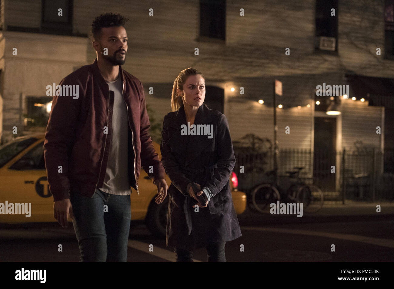 Eka Darville, Rachael Taylor, 'Jessica Jones' Saison 2 (2018) Netflix Banque D'Images