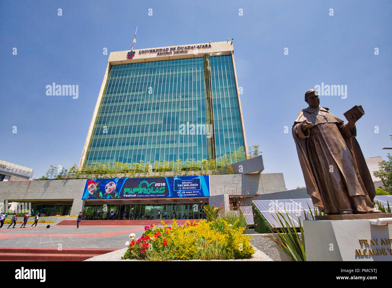 Guadalajara, Mexique, avril 2017 25 : bâtiment principal de l'Université de Guadalajara Banque D'Images