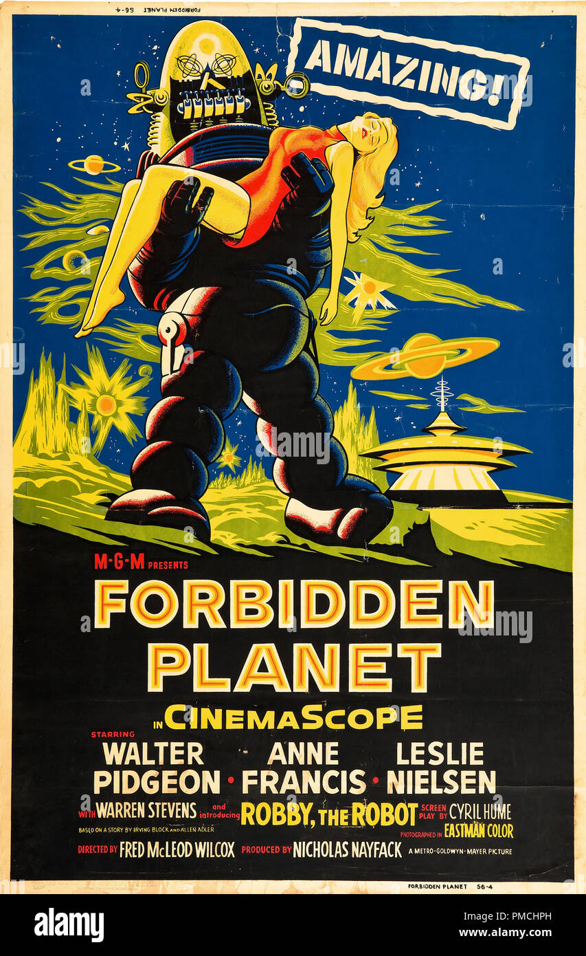 Anne francis forbidden planet hi-res stock photography and images - Alamy