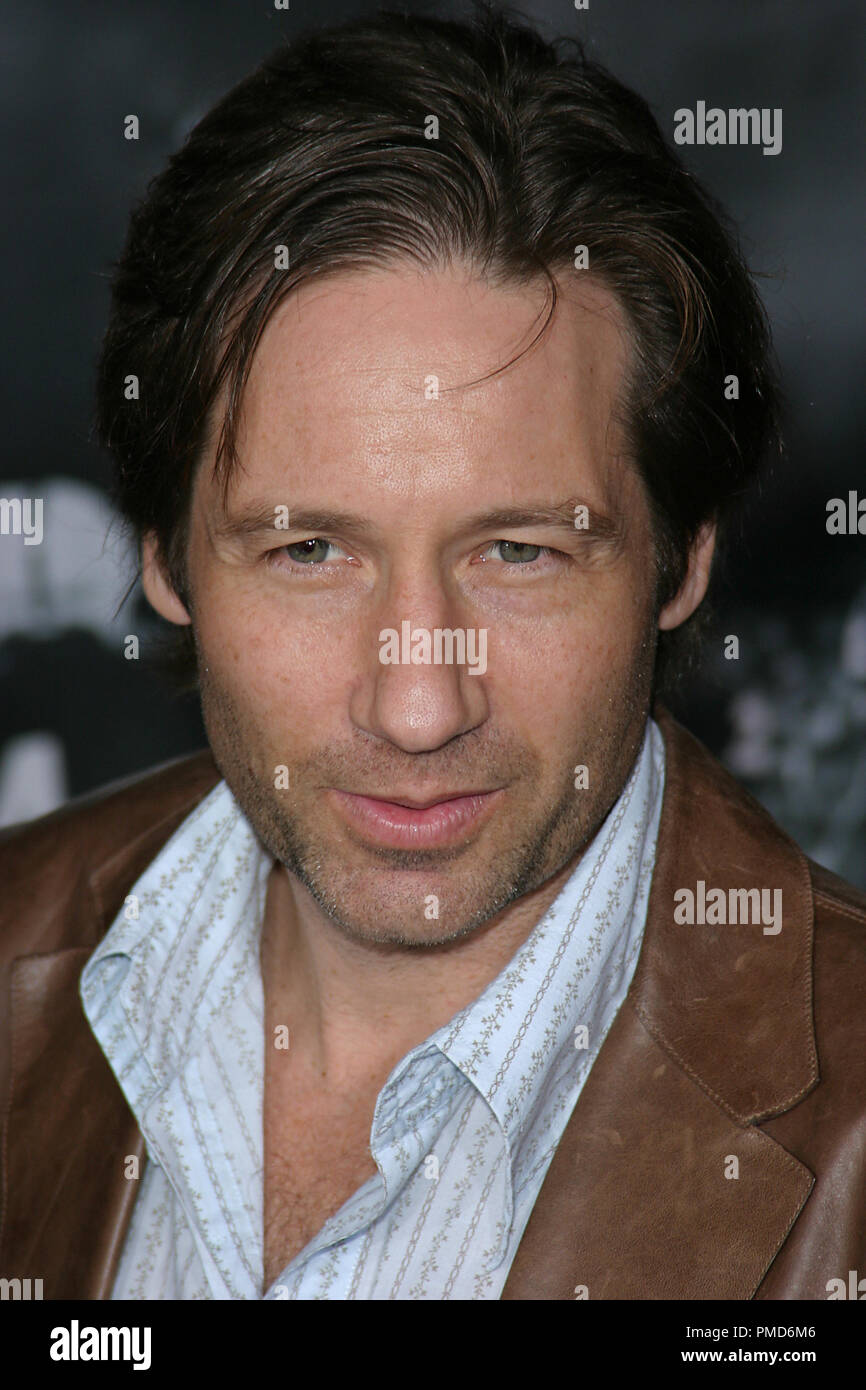 Friday Night Lights Premiere 10-06-04 David Duchovny Photo par Joseph Martinez / PictureLux 21978 Numéro de référence de dossier 0179PLX pour un usage éditorial uniquement - Tous droits réservés Banque D'Images