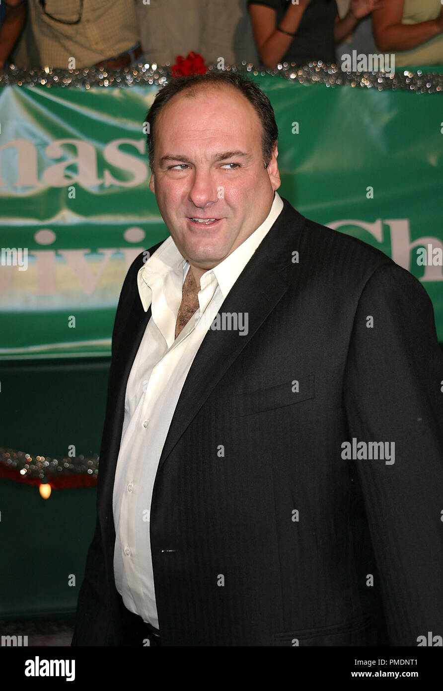 'Noël' Premiere survivant James Gandolfini Photo par Joseph Martinez - Tous droits réservés référence #  21984 0049PLX pour un usage éditorial uniquement - Banque D'Images