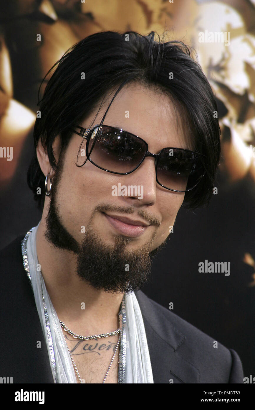 'Batman Begins' (création) Dave Navarro 06-06-2005 / le Grauman's Chinese Theatre / Hollywood, CA Photo par Joseph Martinez / fichier PictureLux 0084 référence #  22377-picturelux pour un usage éditorial uniquement - Tous droits réservés Banque D'Images