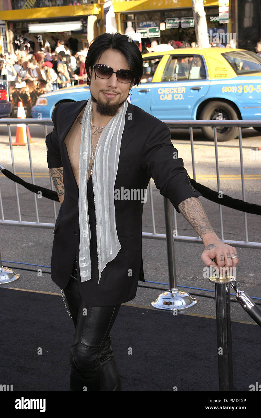 'Batman Begins' (création) Dave Navarro 06-06-2005 / le Grauman's Chinese Theatre / Hollywood, CA Photo par Joseph Martinez / PictureLux 22377 Numéro de référence de dossier 0102-picturelux pour un usage éditorial uniquement - Tous droits réservés Banque D'Images