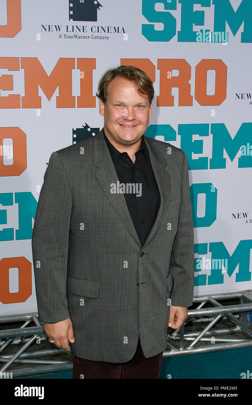 'Semi-Pro' Premiere Andy Richter 2-19-2008 / Grauman's Chinese Theatre / Hollywood, CA / New Line Cinema / Photo par Joseph Martinez référence #  23357 Fichier 0059JM pour un usage éditorial uniquement - Banque D'Images