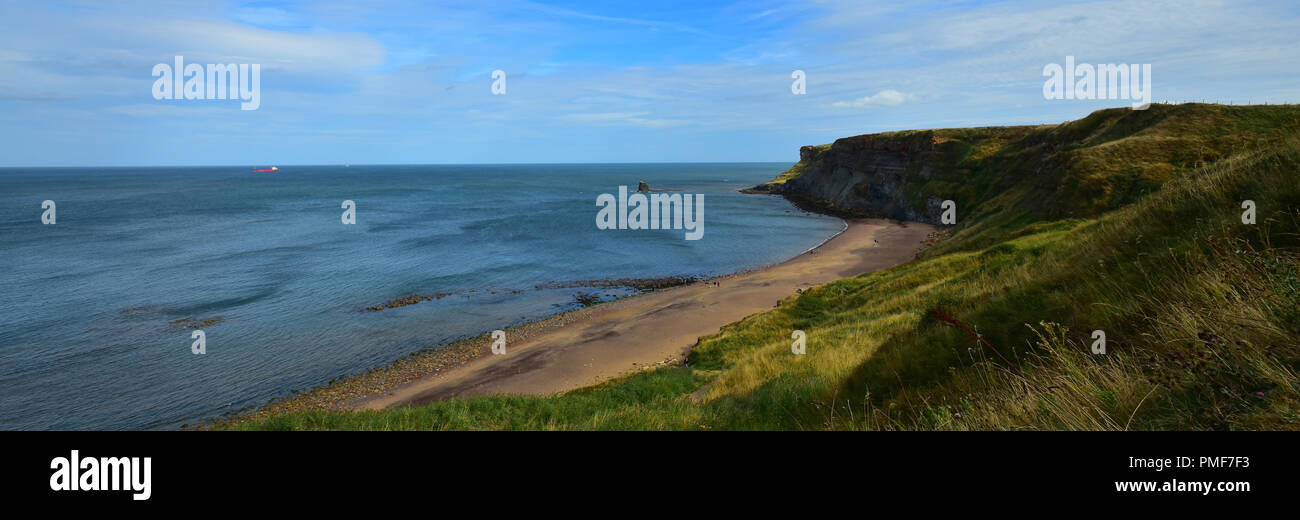 Saltwick Bay, North Yorkshire Moors, England UK Banque D'Images