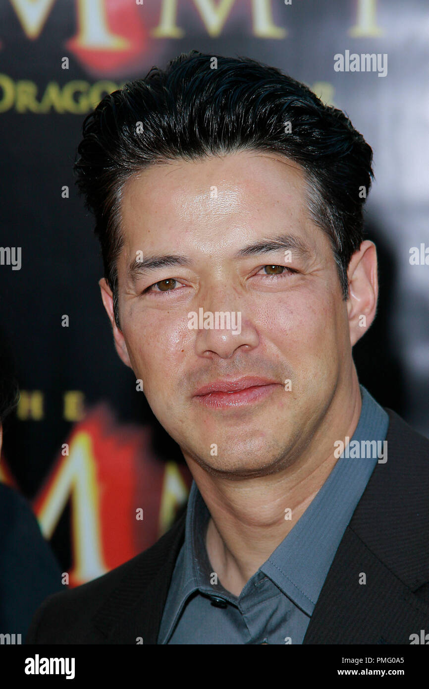 "La Momie : la tombe de l'Empereur Dragon' Premiere Russell Wong 7-27-2008 / CityWalk Cinemas / Universal City, CA / Universal Studios / © Joseph Martinez / Picturelux - Tous droits réservés référence #  23578 0050PLX pour un usage éditorial uniquement - Tous droits réservés Banque D'Images