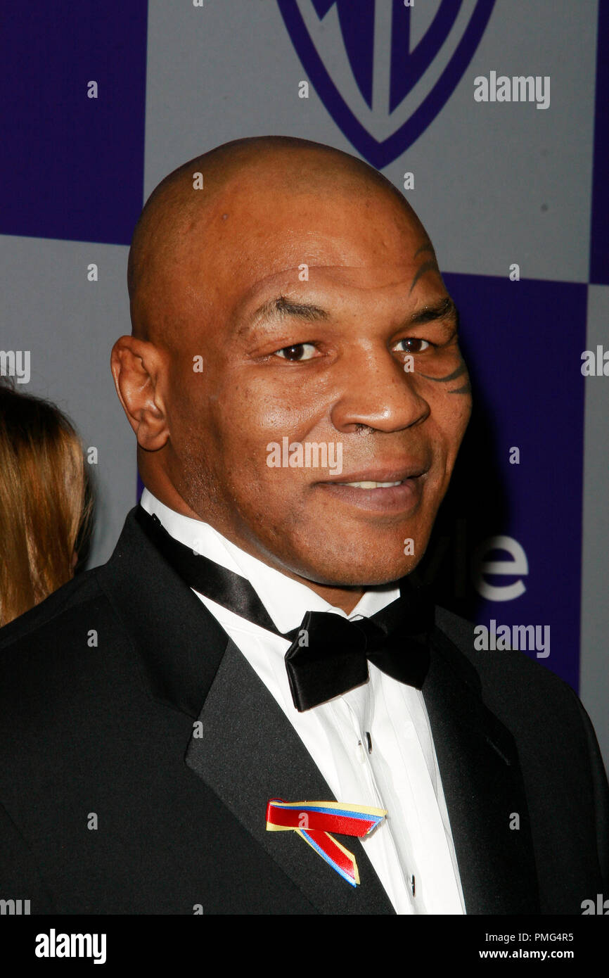 Mike Tyson à la 11e édition de Warner Brothers et InStyle Golden Globe après-Party. Tenue des arrivées au Beverly Hilton Hotel à Los Angeles, CA le dimanche, Janvier 17, 2010. © Joseph Martinez/ Picturelux - Tous droits réservés. Banque D'Images