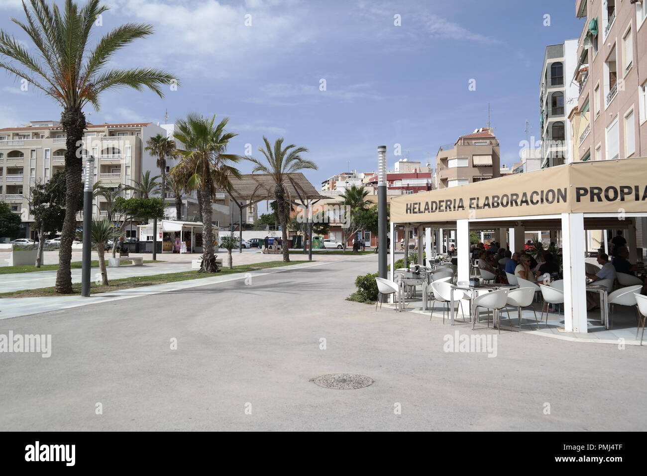 La ville de La Mata Banque D'Images