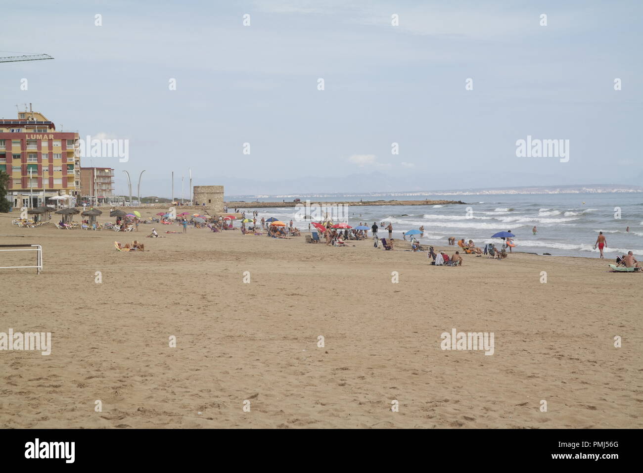 La ville de La Mata Banque D'Images
