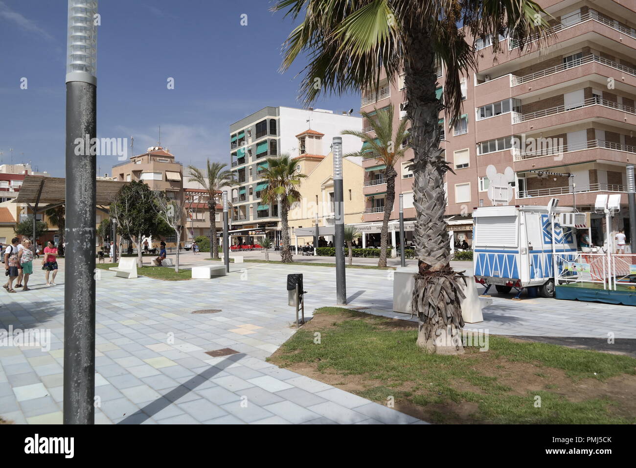 La ville de La Mata Banque D'Images