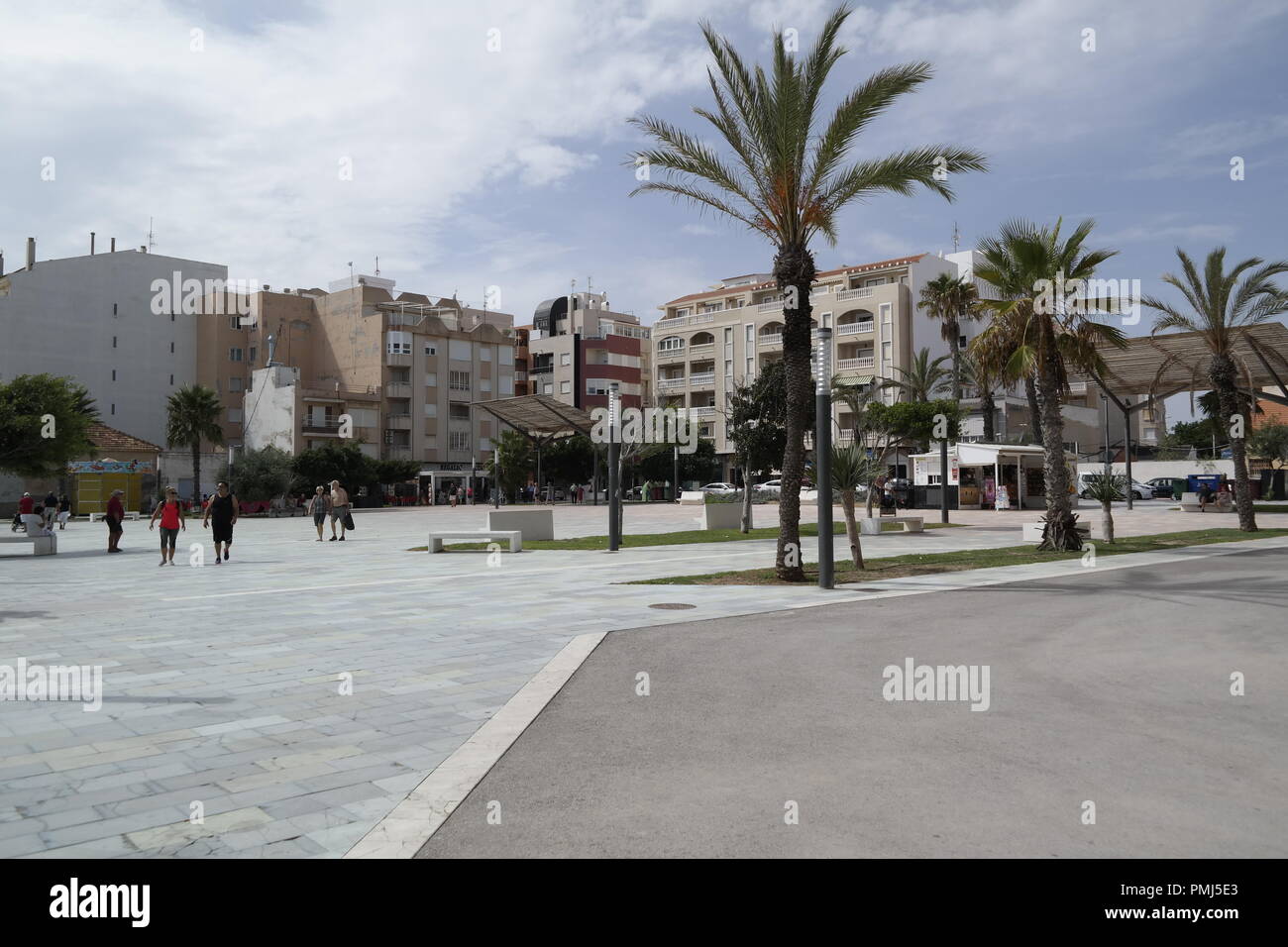 La ville de La Mata Banque D'Images