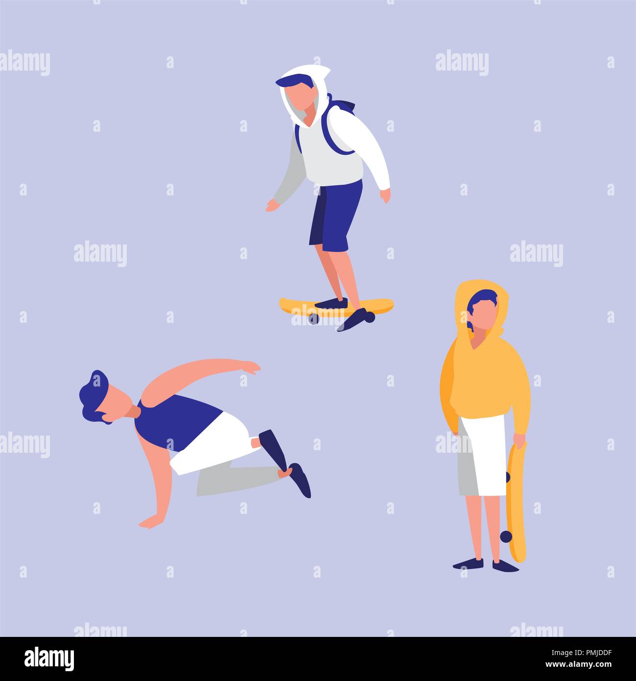Les gens praticing avatar exercice vecteur illustration design de caractère Illustration de Vecteur Les gens praticing avatar exercice vecteur illustration design de caractère Illustration de Vecteur