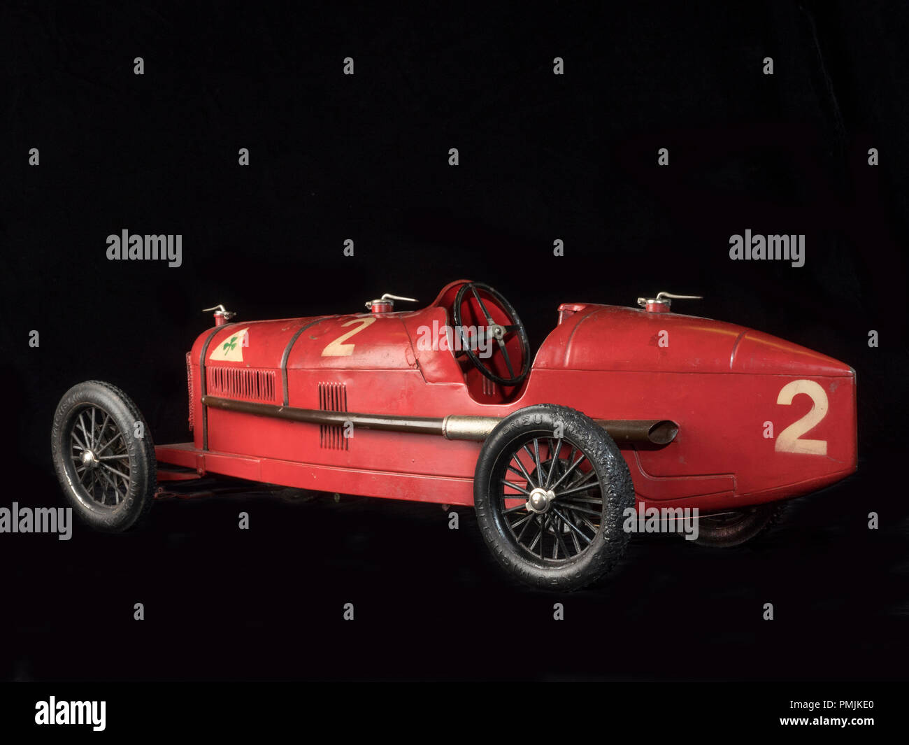 C.I.J Series 1 Alfa Romeo P2 vintage tin toy 1920 Banque D'Images