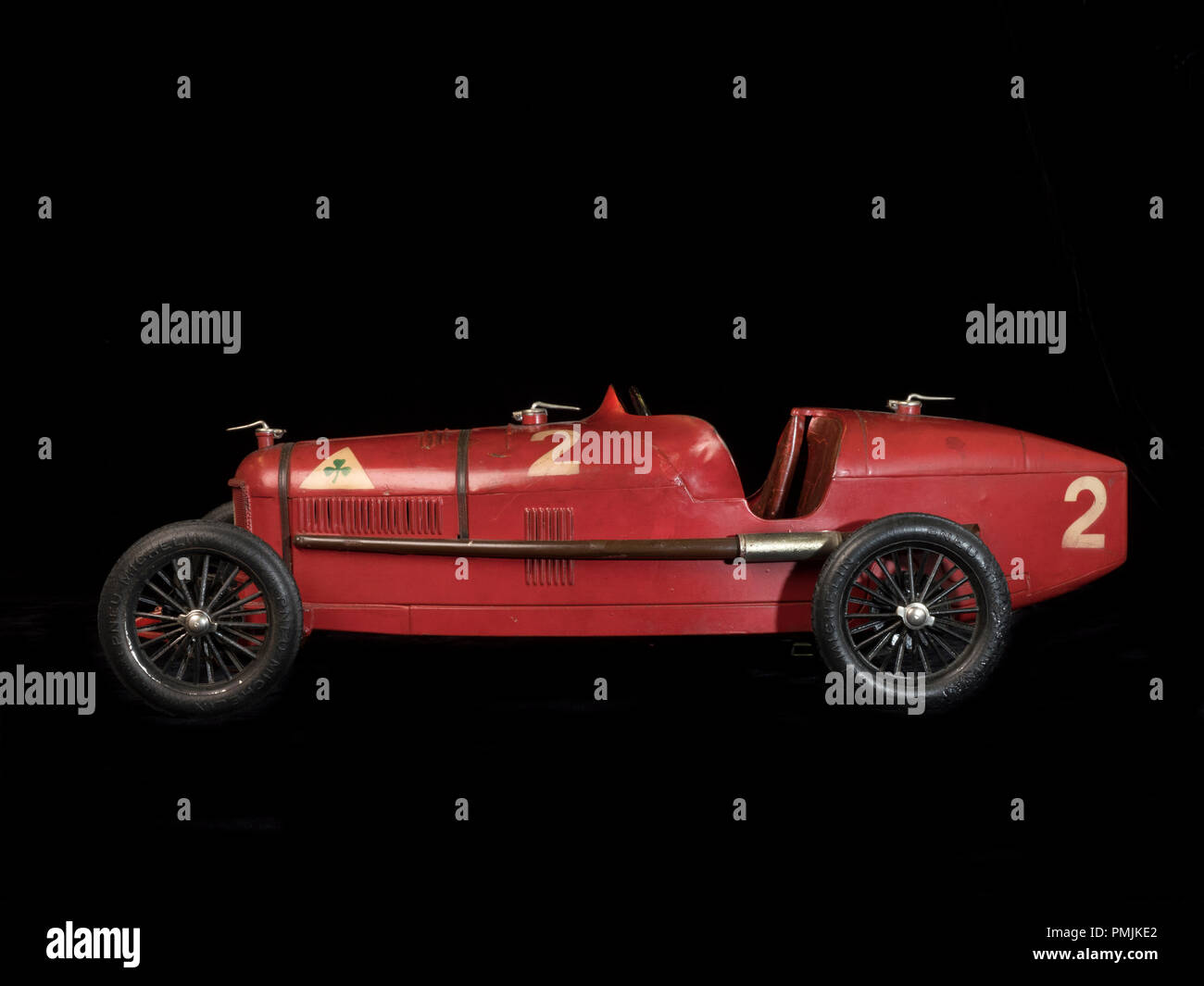 C.I.J Series 1 Alfa Romeo P2 vintage tin toy 1920 Banque D'Images