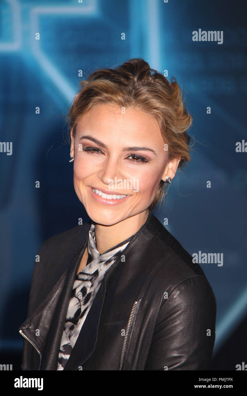 Samaire Armstrong 12/11/2010, 'Tron Legacy' Premiere, El CapitanTheater, Hollywood Photo : Izumi Hasegawa/ HNW de référence de dossier 30756 144 PLX pour un usage éditorial uniquement - Tous droits réservés Banque D'Images