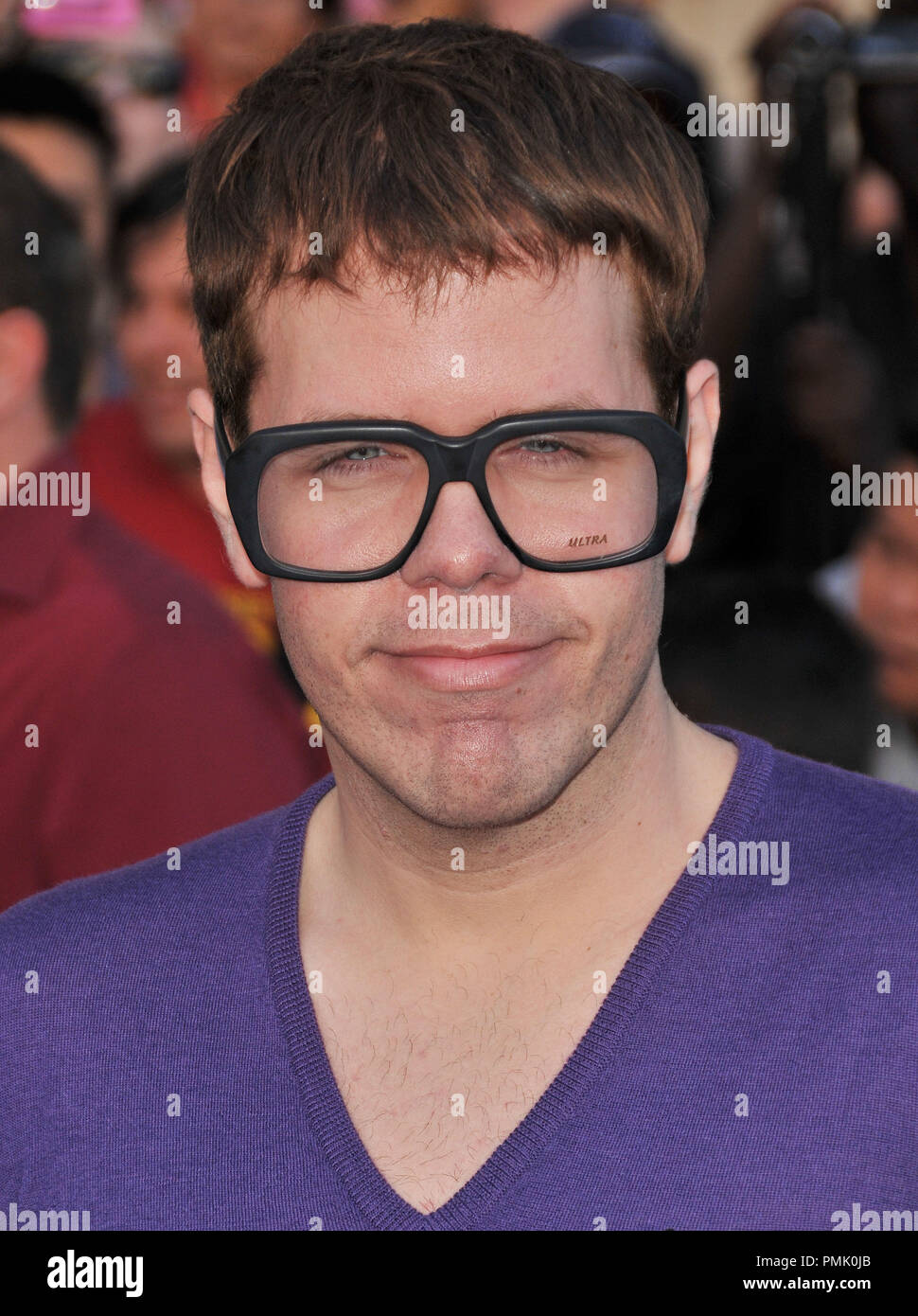 Perez Hilton lors de la première mondiale de 'Gnomeo & Juliet' tenue à l'El Capitan Theatre à Hollywood, CA. L'événement a eu lieu le dimanche 23 janvier 2011. Photo de RPAC Pacifique Photo Presse/ PictureLux Banque D'Images