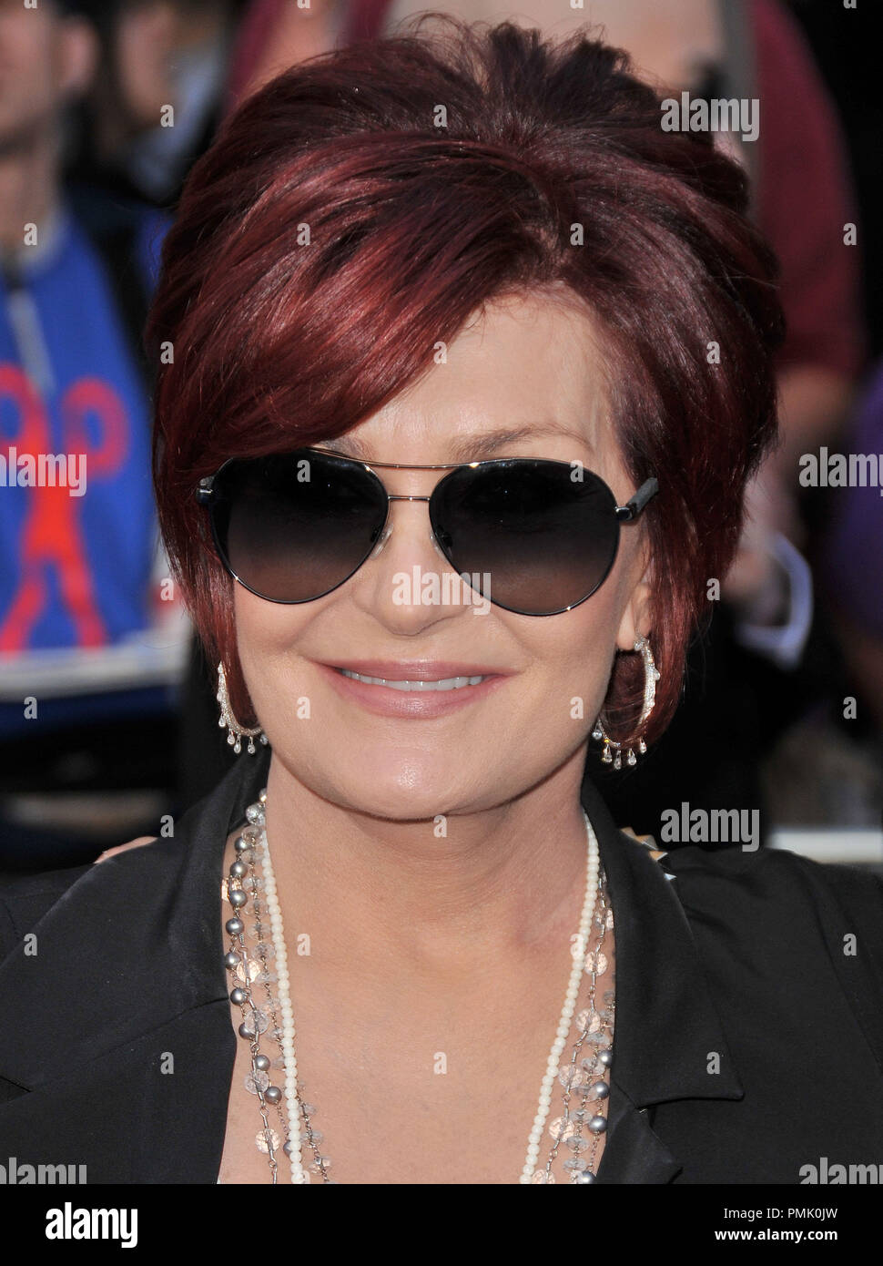 Sharon Osbourne lors de la première mondiale de 'Gnomeo & Juliet' tenue à l'El Capitan Theatre à Hollywood, CA. L'événement a eu lieu le dimanche 23 janvier 2011. Photo de RPAC Pacifique Photo Presse/ PictureLux Banque D'Images