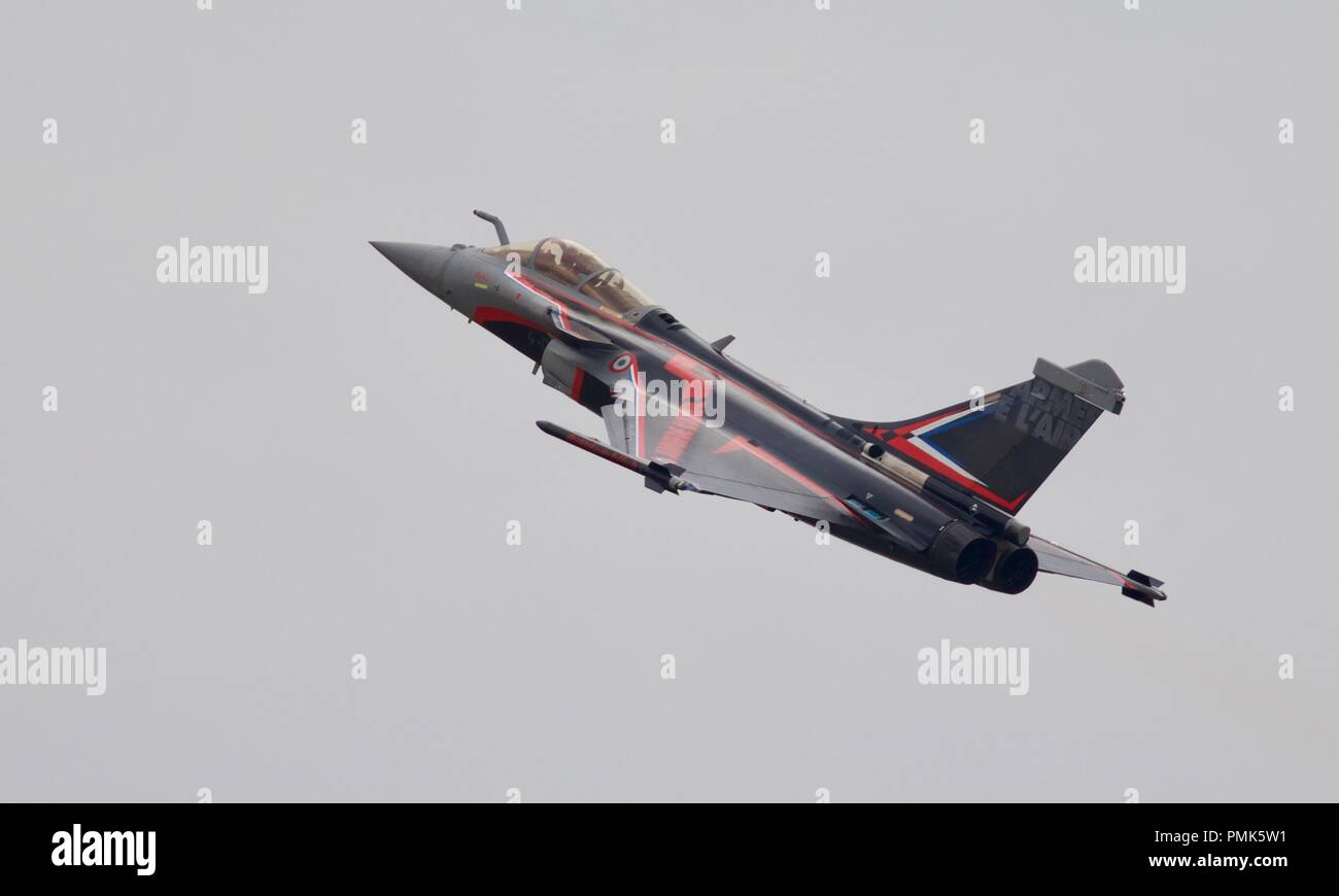 French Air Force - Rafale C à la Royal International Air Tattoo 2018 Banque D'Images