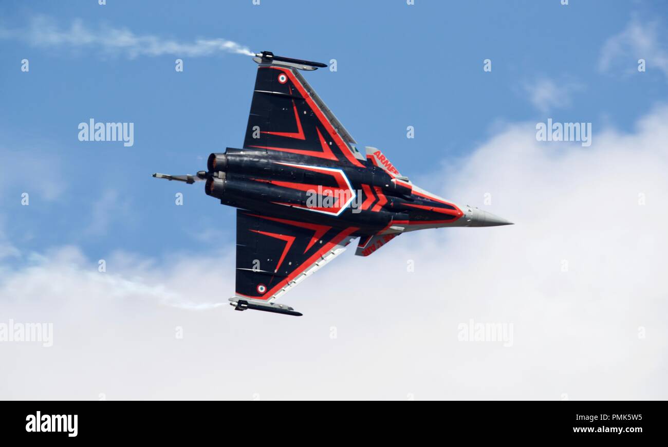 French Air Force - Rafale C à la Royal International Air Tattoo 2018 Banque D'Images